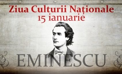 15 ianuarie, Ziua Culturii Naţionale, ziua lui Eminescu. 171 de ani de la nașterea marelui poet. Evenimentele zilei