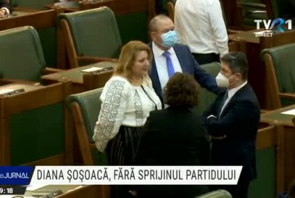 Diana Șoșoacă, fără sprijinul partidului AUR