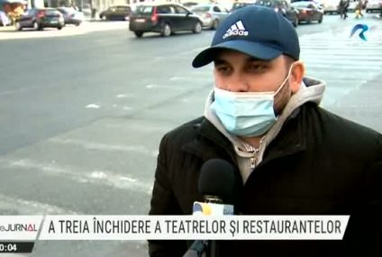 BUCUREȘTI A treia închidere a teatrelor și restaurantelor. Noi restricții, din 14 martie: Limitarea circulației începând cu ora 22.00