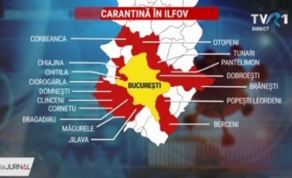 Localitățile ilfovene Chitila, Ciorogârla, Corbeanca și Măgurele intră în carantină pentru o perioadă de 14 zile