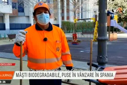 EXCLUSIVITATE. Spaniolii au inventat primele măști de protecție biodegradabile. O corespondență de la Oana Dobrescu