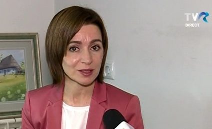 Preşedintele Republicii Moldova, Maia Sandu, la Telejurnalul TVR 1, astăzi, de la ora 20:00