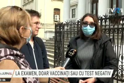 Intră în examen doar dacă sunt vaccinați sau dacă au test negativ. Rectorul UMF Iași: Este aproape inadmisibil să fii student la Medicină și să ai de comentat în legătură cu un act medical