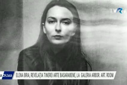 Tânăra pictoriţă Elena Bria, revelația artei basarabene, expune la București