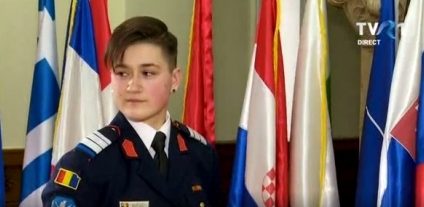 Tineri români, studenți ai academiilor militare americane