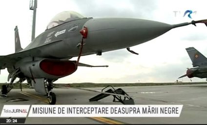 Misiune de interceptare deasupra Mării Negre. O echipă a Știrilor TVR s-a aflat la bordul unuia dintre avioanele care au participat la exercițiu