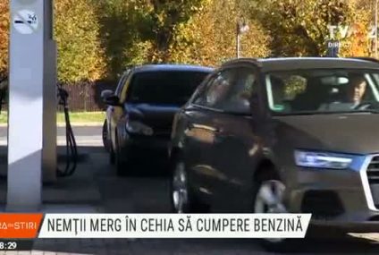 Nemţii cumpără benzină din Cehia