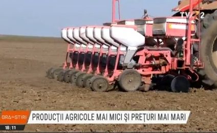 Producții agricole mai mici și prețuri mai mari din cauza crizei din sectorul energetic