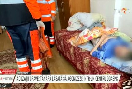 Tânără dintr-un centru cu dizabilități, găsită maltratată și subnutrită. Centrul de Resurse Juridice a sesizat Parchetul, pentru rele tratamente și tortură