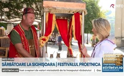 Sărbătoare la Sighișoara, la Festivalul ProEtnica. Mii de spectatori s-au bucurat de ceea ce au oferit reprezentanții minorităților din România