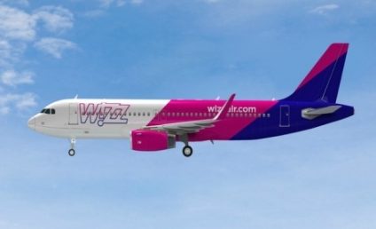 Wizz Air anunţă trei rute noi şi cinci aeronave în plus la baza din Bucureşti