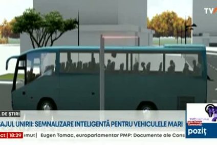 Pasajul Unirii din Capitală va fi presemnalizat cu trei porți dotate cu lanțuri, senzori de măsurare a înălțimii, panouri informative luminoase și semafoare inteligente