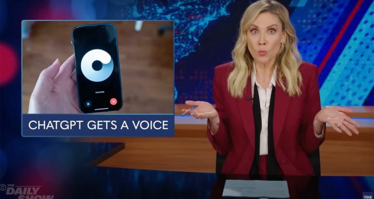 ‘the-daily-show’-mocks-the-horniness-of-chatgpt’s-ai-voice-assistant-–-mashable