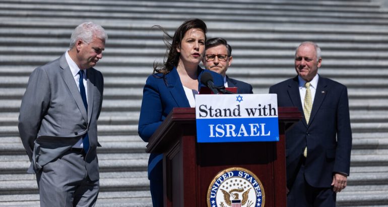 stefanik-to-denounce-biden,-and-praise-trump,-in-speech-to-israeli-lawmakers-–-the-new-york-times