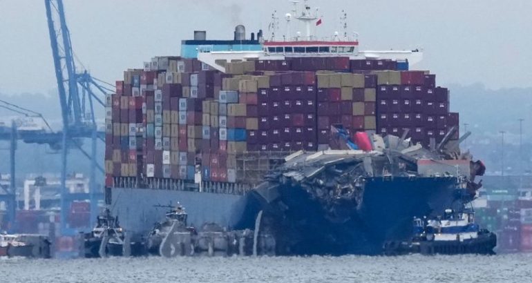 the-dali-cargo-ship-is-on-the-move,-almost-2-months-after-it-crashed-into-and-collapsed-baltimore’s-key-bridge-–-cnn