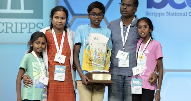 bruhat-soma-wins-scripps-national-spelling-bee-–-the-associated-press