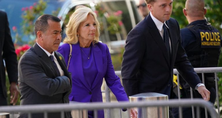 jill-biden-turns-up-to-support-hunter-at-his-gun-trial-in-delaware-–-the-independent