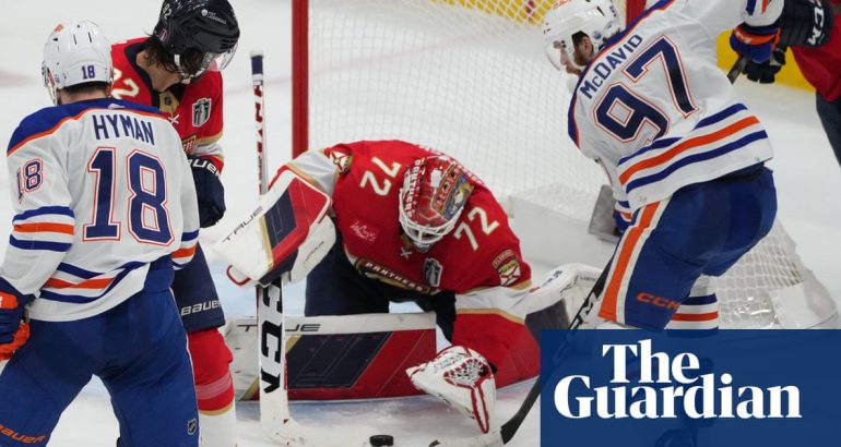 stanley-cup-final:-bobrovsky-makes-32-saves-as-panthers-blank-oilers-in-game-1-–-the-guardian