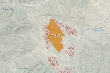 Maps of the Post Fire in L.A. County – The Washington Post