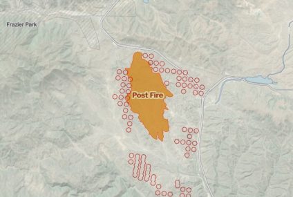 Maps of the Post Fire in L.A. County – The Washington Post