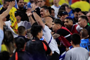 Uruguay players, Colombia fans clash in stands after Copa America semifinal – The Athletic – The New York Times