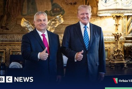 Hungary’s Viktor Orbán meets Donald Trump at Mar-a-Lago – BBC.com